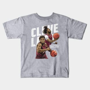 Donovan Mitchell & Darius Garland Cleveland Duo Kids T-Shirt